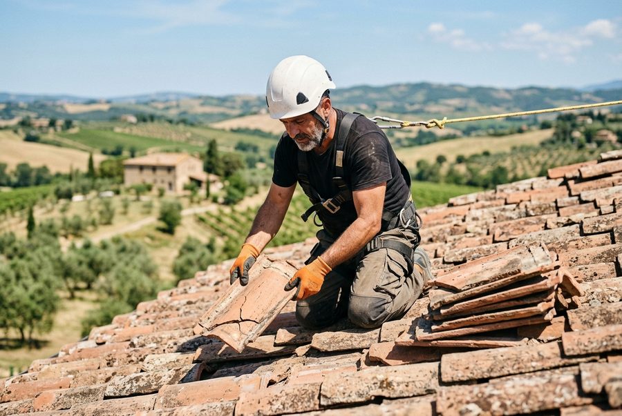 Rimozione elementi danneggiati